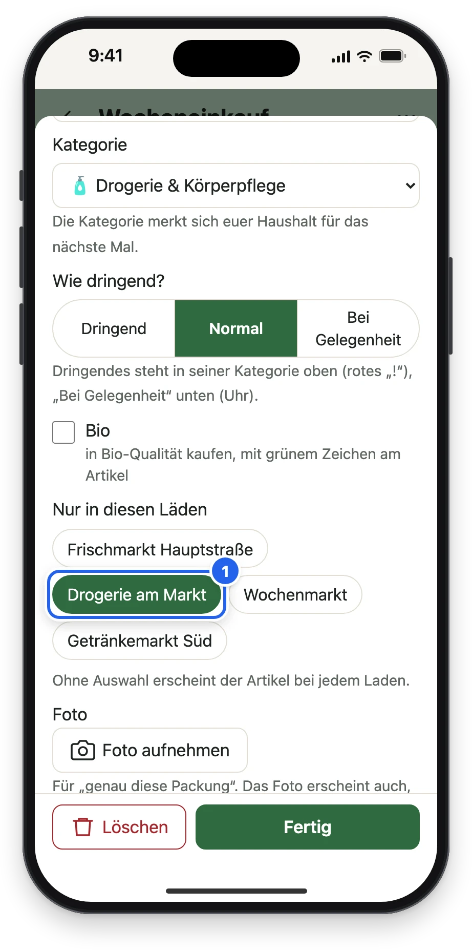 Im Artikel Zahnpasta: Nur in diesen Läden, Drogerie am Markt ist gewählt